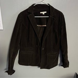 CABI Women’s Brown Corduroy Jacket vintage size Medium